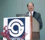 Glen speaking at Security Asia